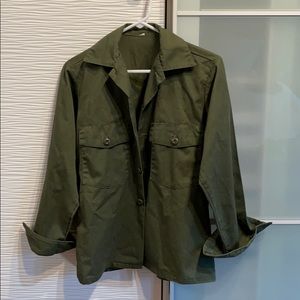 Vintage Army Shacket OSFA